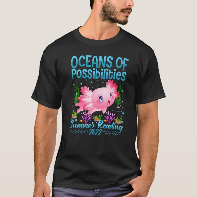 Cute Oceans Of Possibilities Summer Reading 2022 A T-Shirt (Front)