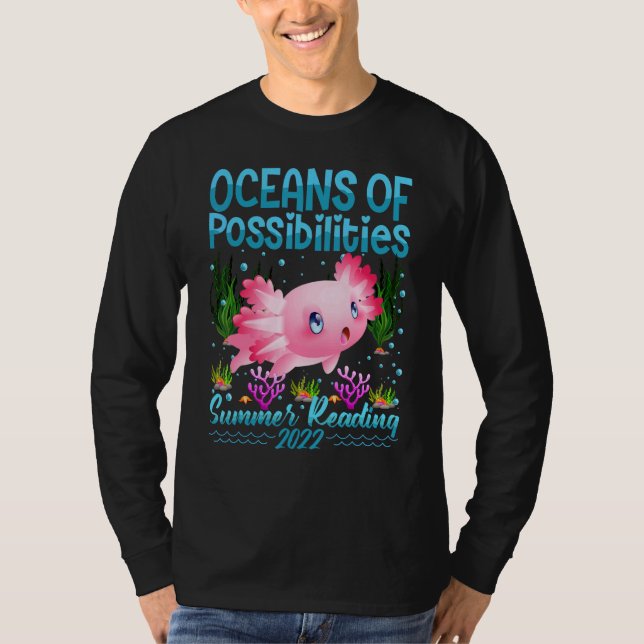 Cute Oceans Of Possibilities Summer Reading 2022 A T-Shirt (Front)