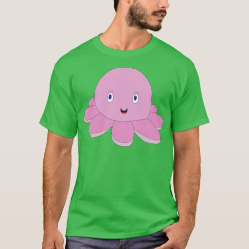Cute Octopus 8 T_Shirt