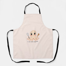 Cute Octopus Apron - I can cook anything