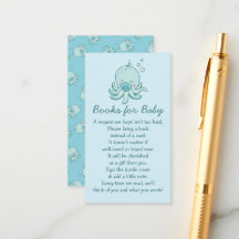 Cute Octopus Baby Shower Kawaii Blue Boy