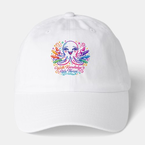 Cute Octopus Back to School Kids Cap