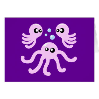 Cute Octopus Cards
