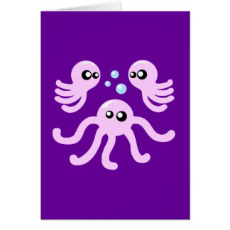 Cute Octopus Cards