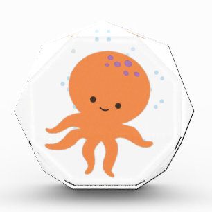 Cute Octopus Cartoon Award
