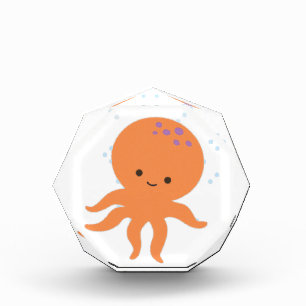 Cute Octopus Cartoon Award