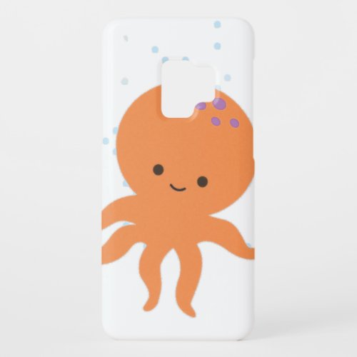 Cute Octopus Cartoon Case_Mate Samsung Galaxy S9 Case