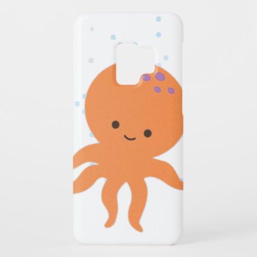 Cute Octopus Cartoon Case_Mate Samsung Galaxy S9 Case