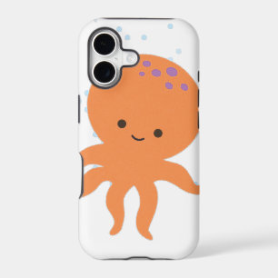 Cute Octopus Cartoon iPhone 17 Case