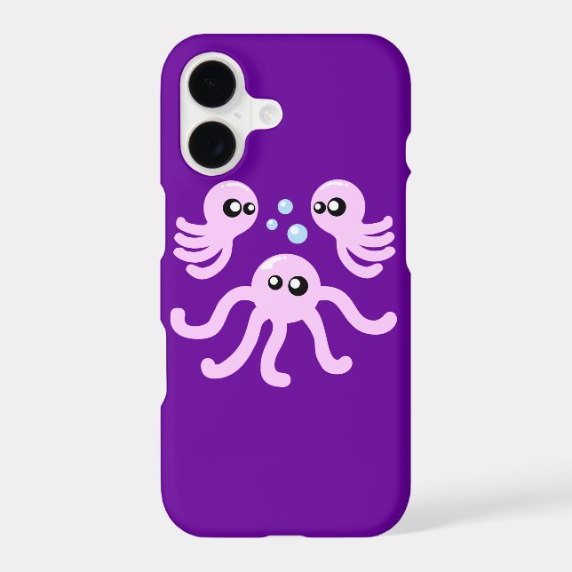 Cute Octopus Case-Mate iPhone Case (Back)