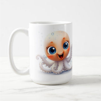 cute octopus coffee mug