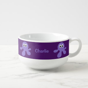 Cute Octopus custom soup mug
