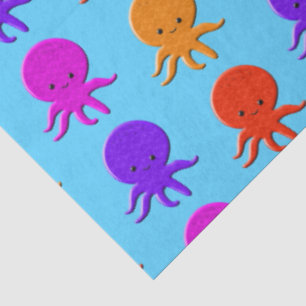 Cute Octopus Drawings Cuistom Tissue Paper