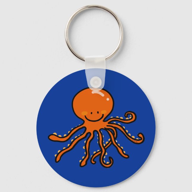 cute octopus keychain (Front)