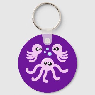 Cute Octopus Keychain