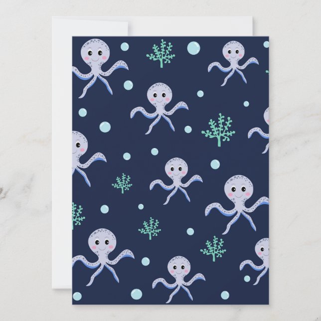 Cute Octopus Pattern (Front)
