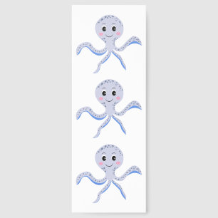 Cute Octopus Pattern Bookmarks