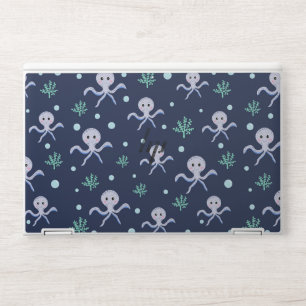 Cute Octopus Pattern HP Laptop Skin
