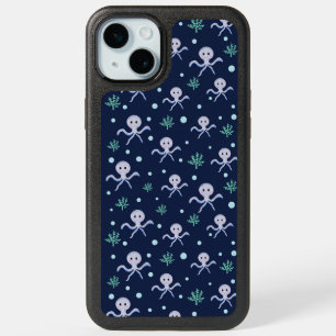 Cute Octopus Pattern iPhone 15 Plus Case