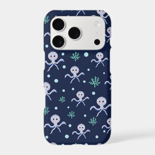 Cute Octopus Pattern iPhone 17 Pro Case