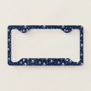 Cute Octopus Pattern License Plate Frame