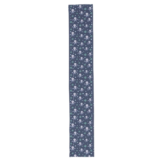 Cute Octopus Pattern Long Table Runner (Front)