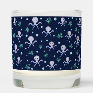 Cute Octopus Pattern Scented Candle