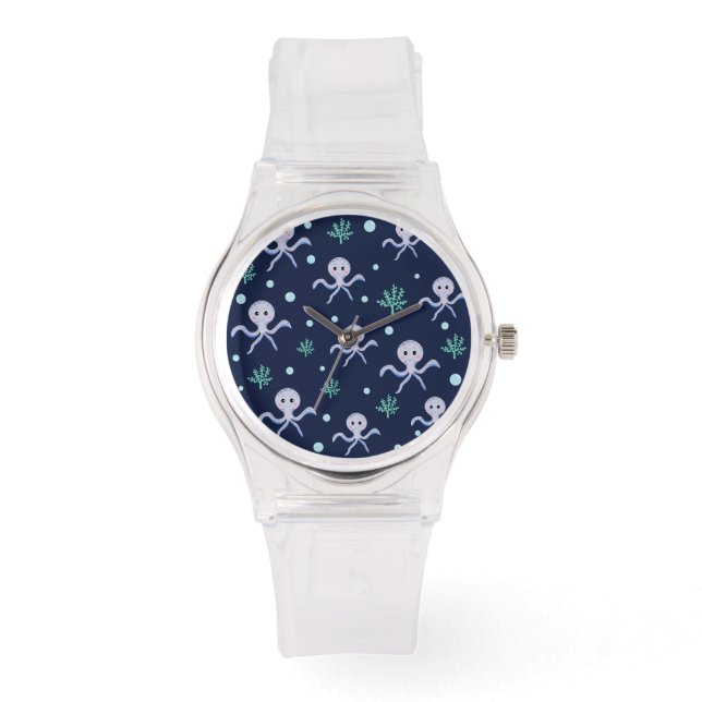 Cute Octopus Pattern Watch (Front)