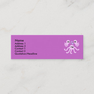 Cute Octopus Profile Cards