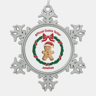 Cute Official Cookie Tester Christmas