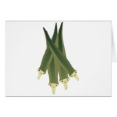 Cute Okra (Front Horizontal)
