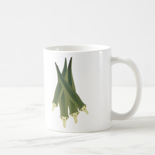 Cute Okra Coffee Mug