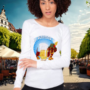 Cute Oktoberfest Beer Hound T-shirt at Zazzle