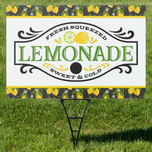 Cute old Fashion lemonade  Sign