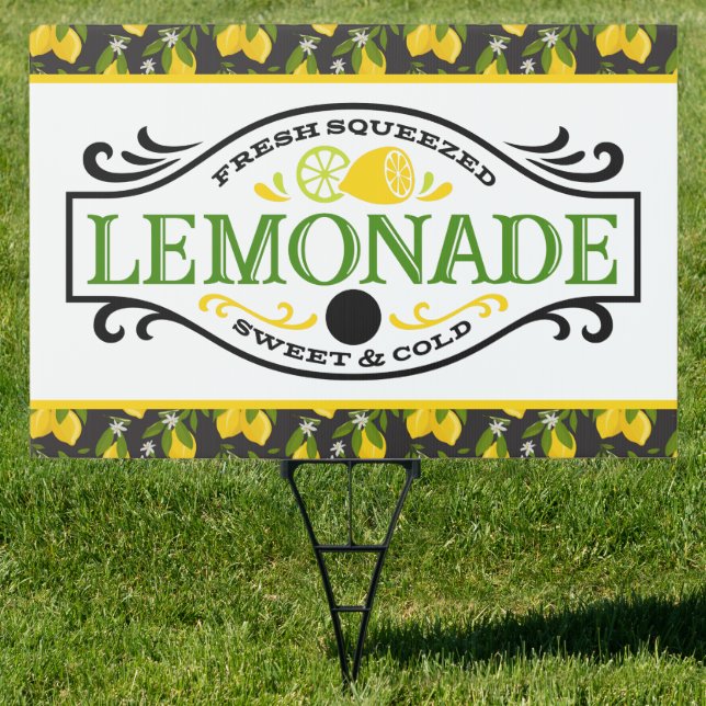 Cute old Fashion lemonade  Sign (Insitu)