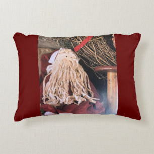 **CUTE OLD FASHIONED SANTA** ACCENT PILLOW