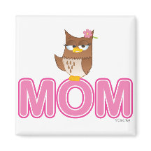 Cute Olivia VonHoot Cartoon for Mom