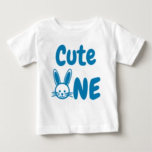 Cute One Easter 1st Birthday Baby T_Shirt