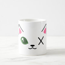 Cute One-Eyed Cat Mug