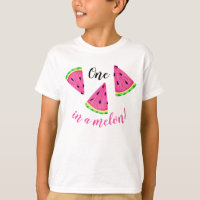 Cute One in a Melon watermelon girls