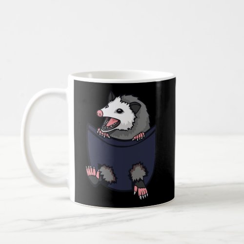 Cute Opossum Pocket Lovers Cute Possum Gift Possum Coffee Mug