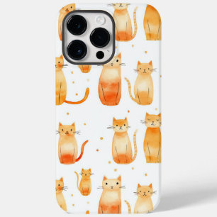 Cute Orange Cats Case-Mate iPhone 14 Pro Max Case