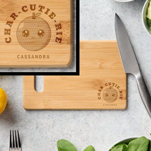 Cute Orange Fruit Charcuterie Engraved Cutting Board