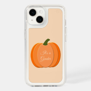 Cute Orange Gender Neutral Pumpkin Custom Speck iPhone 14 Case