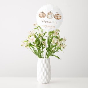 Cute Orange Little Pumpkin Baby Shower  Balloon
