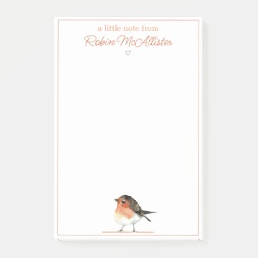 Cute Orange Robin - Simple Elegant 
