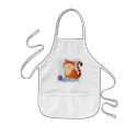 Cute Orange Tabby Cat Kids Apron