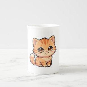 Cute Orange Tabby Kitten Specialty Mug