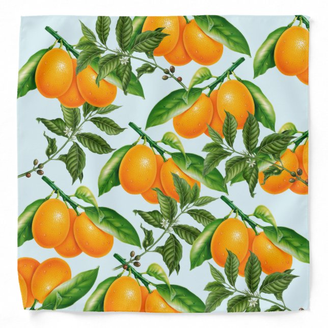 Cute Oranges Bandana (Front)