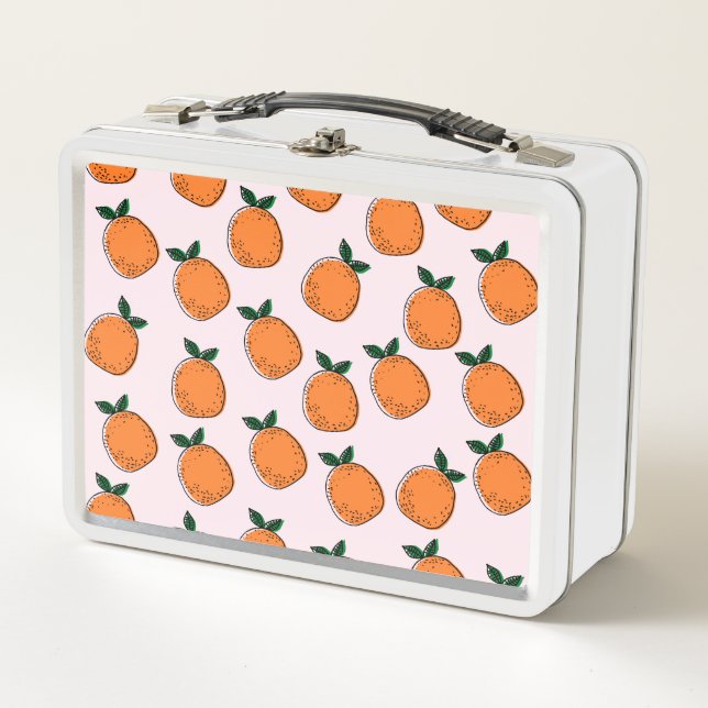 Cute Oranges Lunch Box (Front)